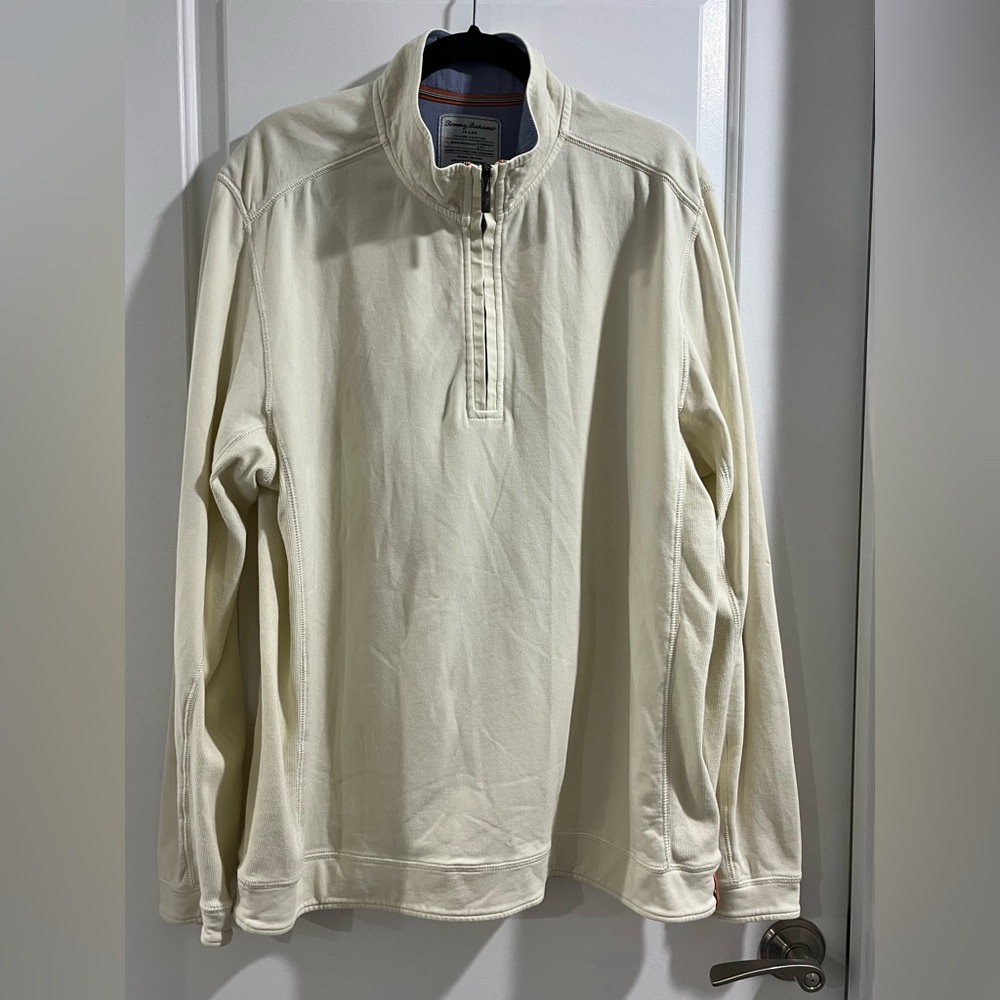Tommy Bahama Perfect Fit Half Zip Pull Over